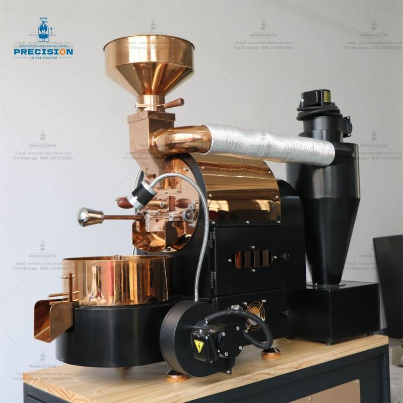 Dom przemysłowy Elektryczny Gorący Powietrze 1Kg Tostadoras De Cafe Kawiarnia Grzejnik Kawy Grzejnik Kawy Grzejnik Kawy