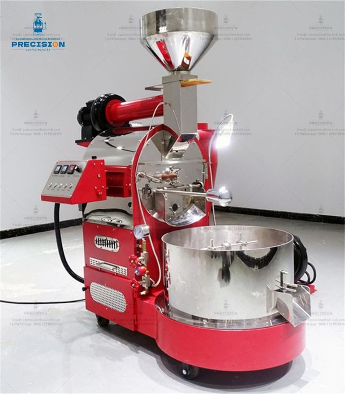 Wielofunkcyjny palnik kawy 12kg 15kg Air Kakaowo-Bone Roaster Machine Wielkoskalowy Płak
