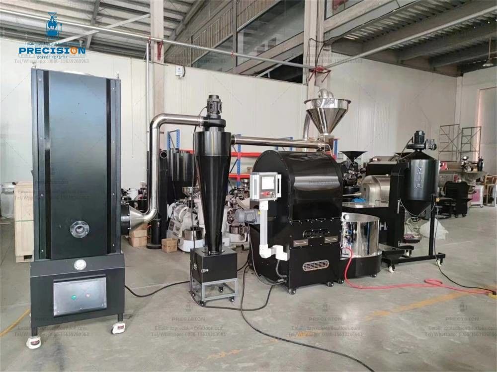 Komercyjny Grade Roaster Gron Kawy Hot Air Roasting Metody Dostosować kolor