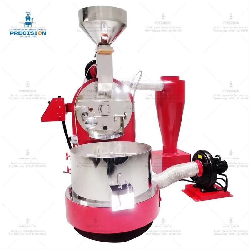Komercyjna maszyna do palenia kawy z stali nierdzewnej typu gazowego 5 kg 10 kg