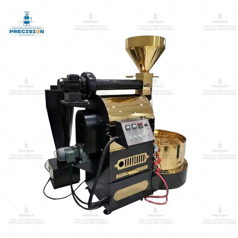 Wielopalnik gazowy elektryczny 2kg 3kg 6kg 12kg Grzejnik ziaren kawy Giesen Komercyjna maszyna grzejnika kawy dla domu i grzejnika